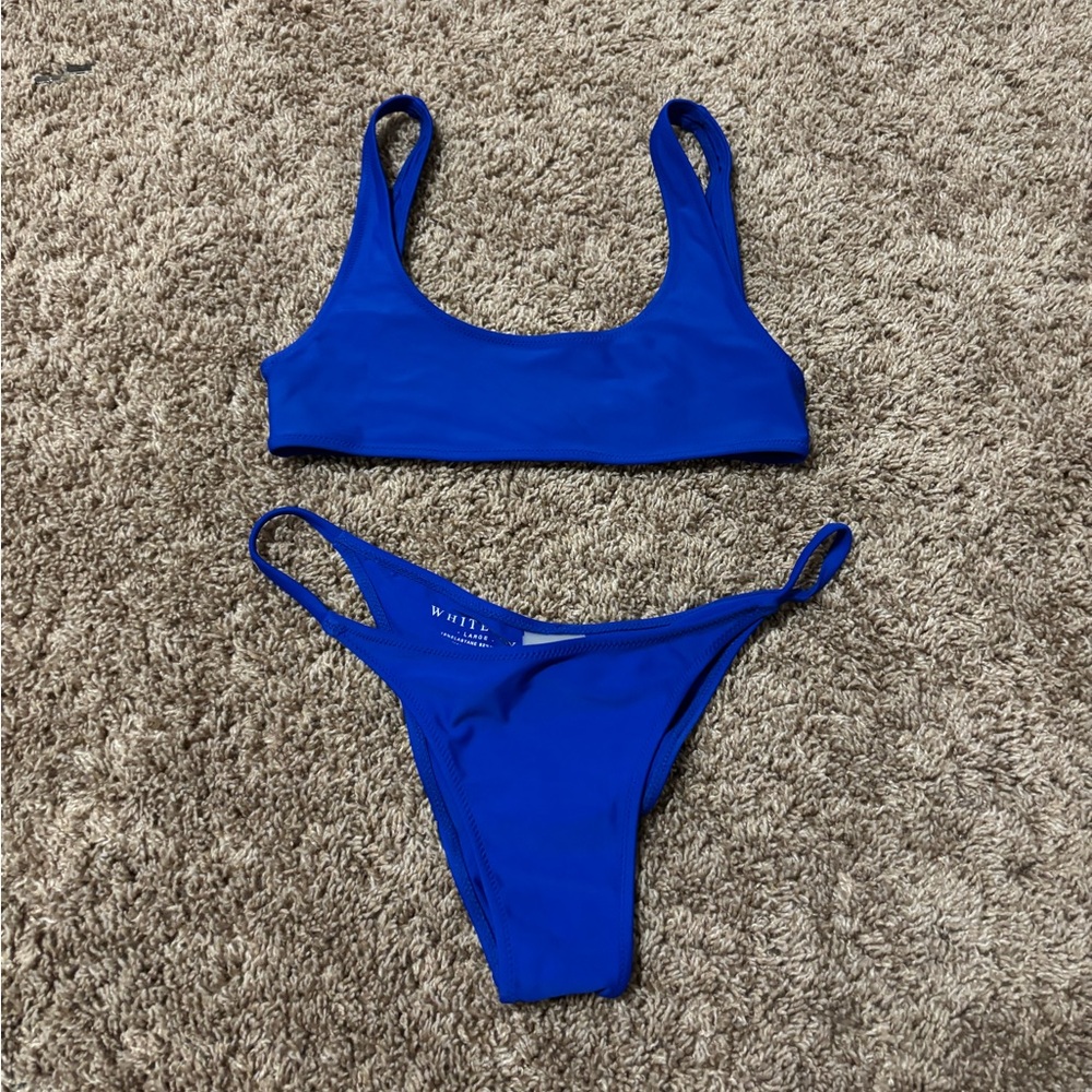 white fox bikini